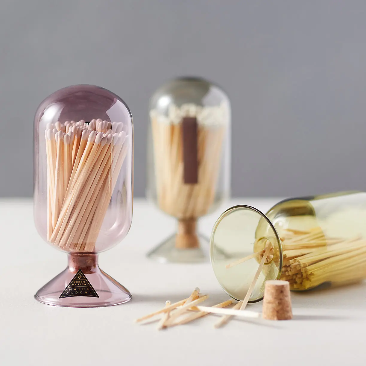 Custom Safety Small Long Colorful Colored Wooden Sticks Candle Matches