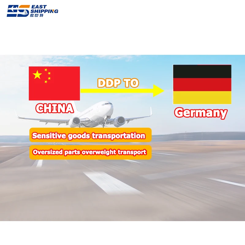 East Shipping Products To Germany International Logistics Air Freight DDP Door To Door China Companie Shipping To Germany