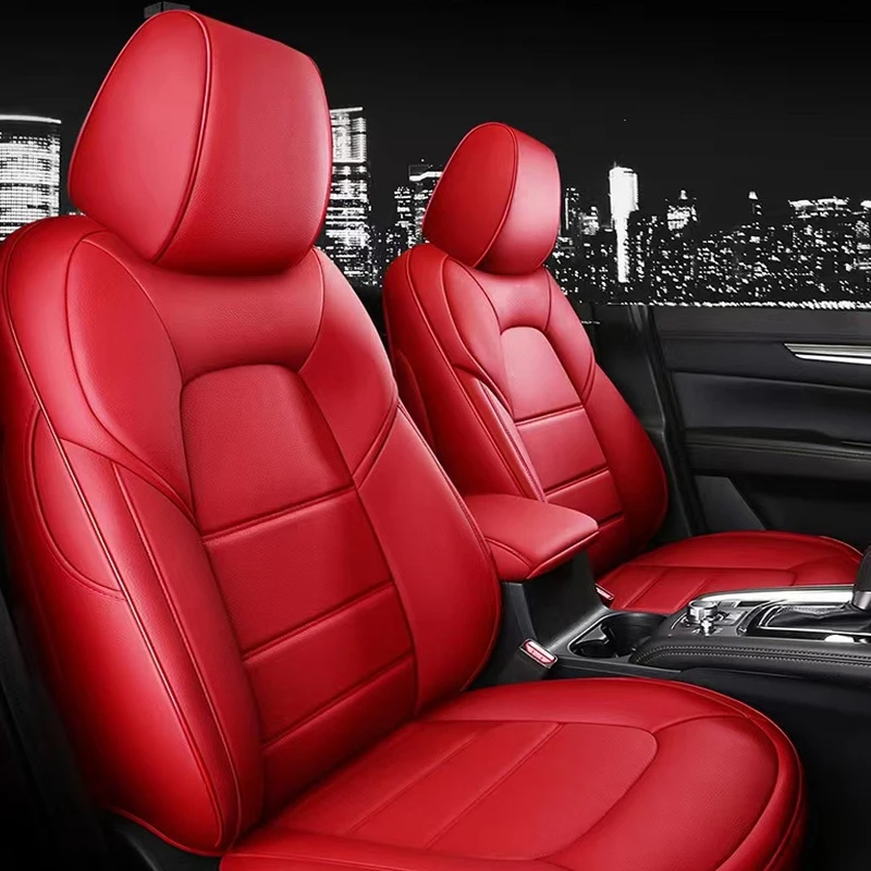 Full Set Waterproof Leather Original Custom Car Seat Cover For 2007