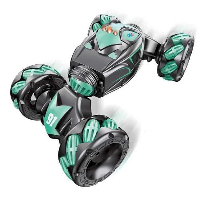 Spray Hand Gesture Sensing Remote Control Twisting Car Monster Deformation Double Control RC 360 Rolling Drift Stunt Car