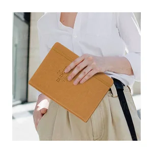 Monthly Expense Tracker Journals Small Batch Custom Personal Finance Notebooks Women Gift PU Leather OEM Weekly Budget Planners