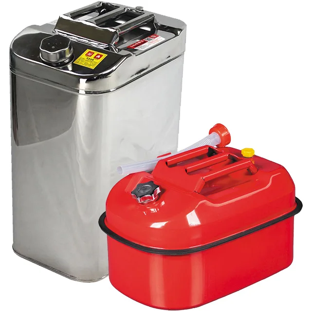 Portable Gas Oil Drums Size : 10L 10L-40L Vertical Gasoline Cans Thickened Stainless Steel Gasoline Container Car/Motorcycle Spare Fuel Tank 