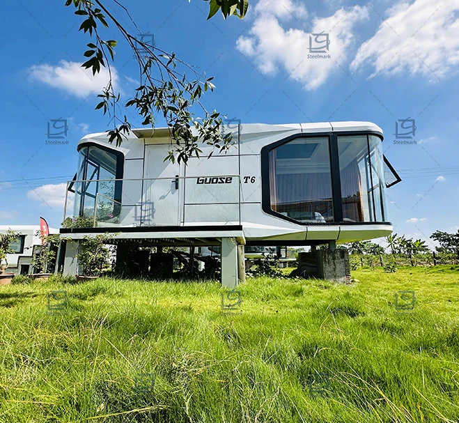 Prefabricated House Smart Control System Tiny Home Container House Space Capsule House