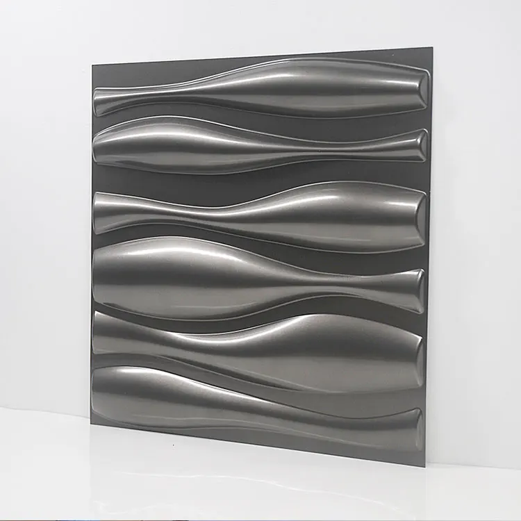 Sonsill Waterproof Art Wall Decoration Material Pvc 3d Wall Panel Home