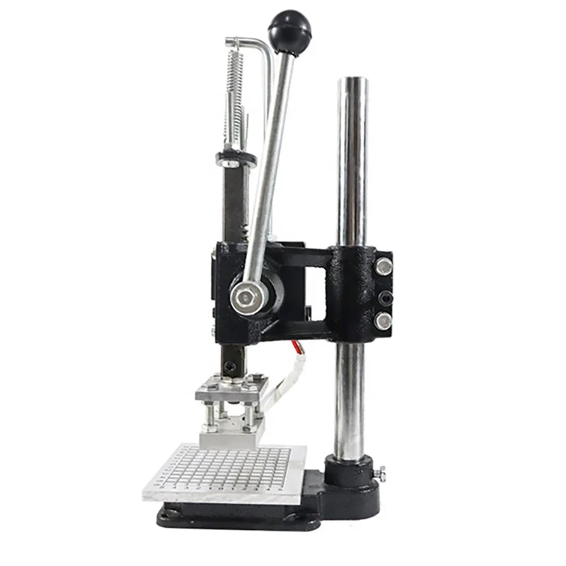 Automatic PU Leather Label Patch Embossing Machine logo Stamp Production Machine