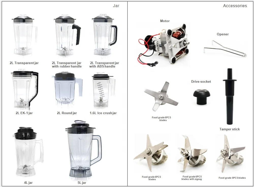 Kit 6 Pezzi Bicchieri Vetro Quadrato Frullatore Oster Kit Ricambio 6 Pezzi Per Frullatore Oster, Barattolo In Vetro Quadrato E Coperchi - Modello P-OST722 Miscelatore Cucina Canna Alta - Foto 12