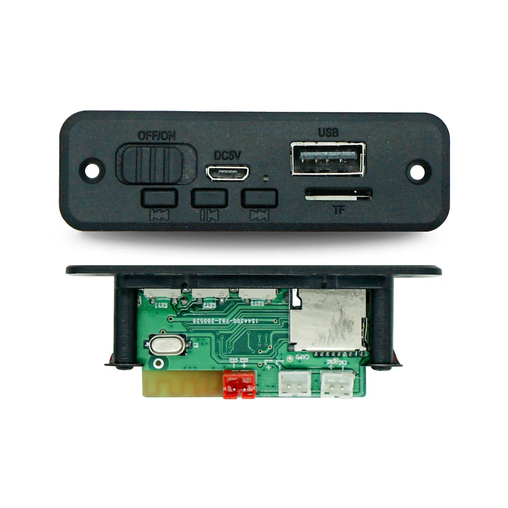 JQ Factory Hotsale Black Mini MP3 Player Bluetooth Power Amplifier Board 2x3W