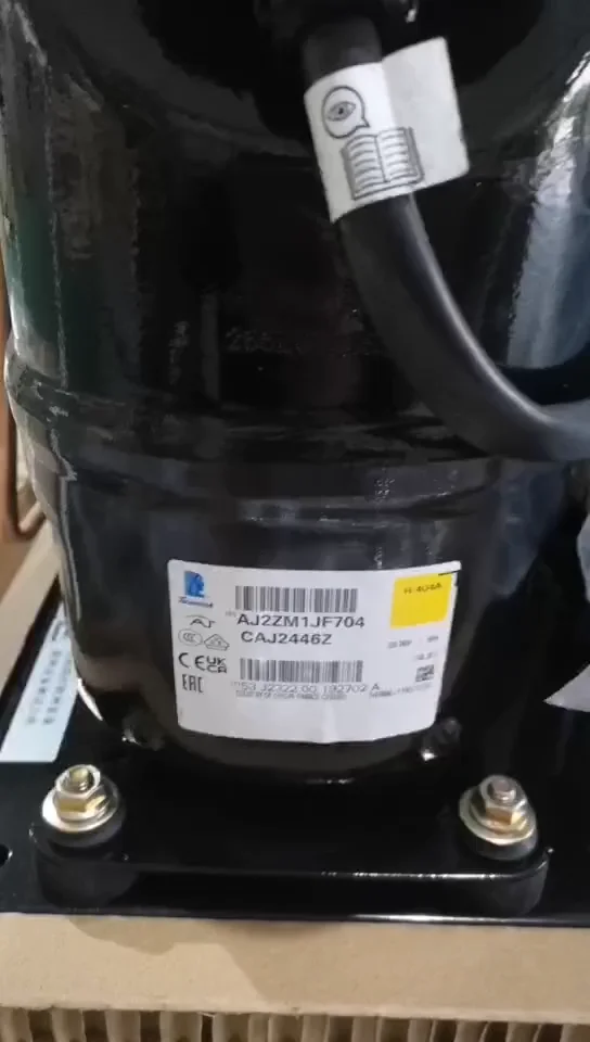 Caj2446zbr Tecumseh Compressor 1 Hp Condensing Unit 220v Ac Condenser ...