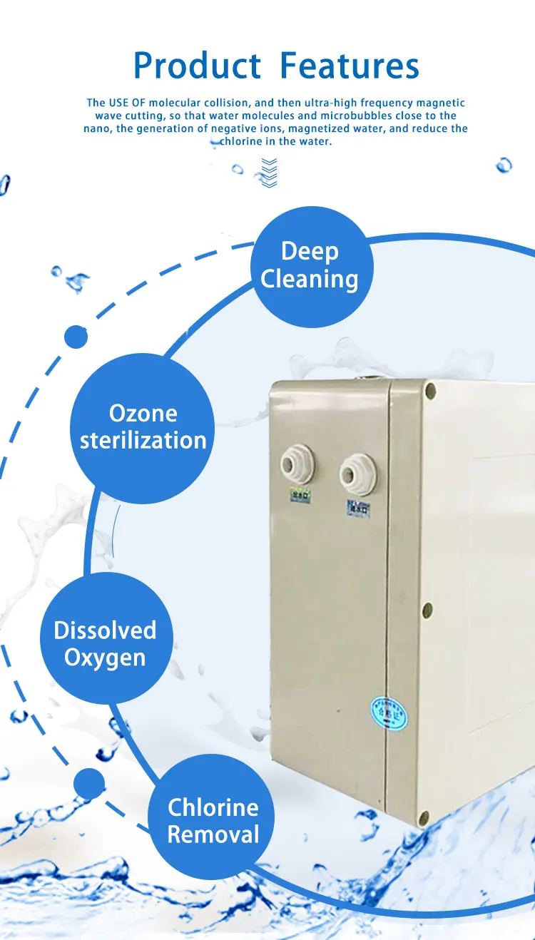 Micro Nano Bubble System Pet Grooming Dog Bath Cat Bath Micro Bubble Generator