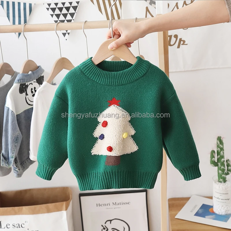 Children's Sweater Baby Solid Casual Basic Kids Sweater Thick Kids Soft Woollen Clothing for Boys Girls Autumn Winter Sweaters