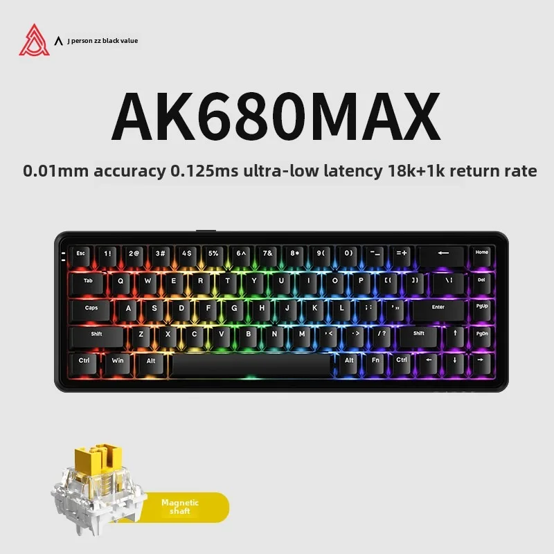 AJAZZ AK680 MAX Tri-Mode Magnetic Switch Keyboard AJAZZ AK680 MAX Tri-Mode Magnetic Switch Keyboard