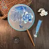Nueva porcelana azul y blanca.