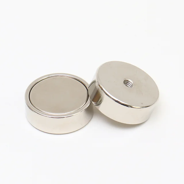 Оптовая продажа хорошая цена неодимовый магнит плоский неглубокий NdFeb ИЛИ ферритовый с монтажным отверстием