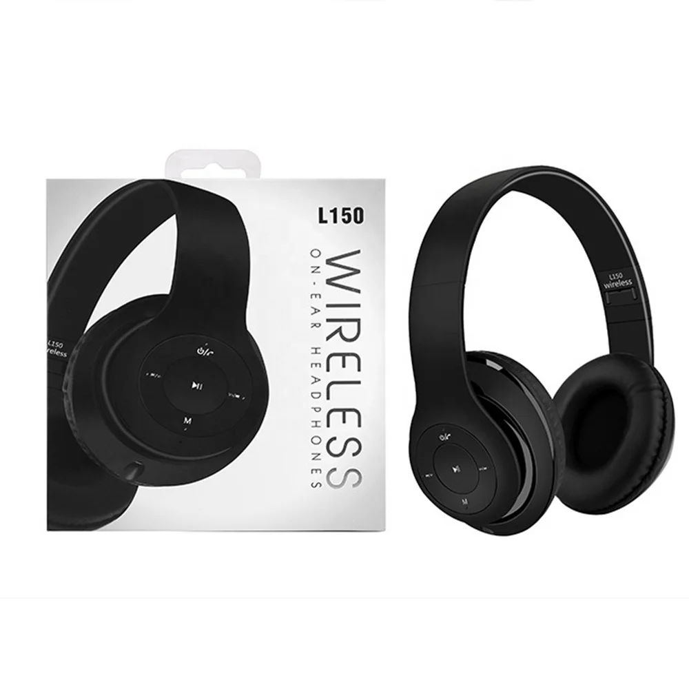 Drop Shipping L150 Wireless Headset Headmounted Foldable Noise Reduction Sports Headphones With