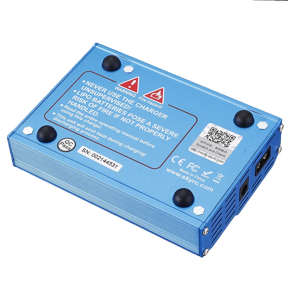 2024 Updated IMAX B6 V2 6A 80W Balance Charger Airplane Battery Charger Lithium Smart Li-Pro Balance Charger