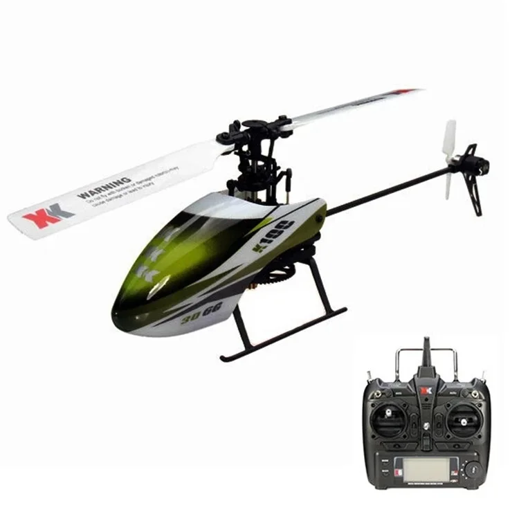 Source 2021 XK Falcon RC Helicopter RTF K100 Falcom 6CH Flybarless