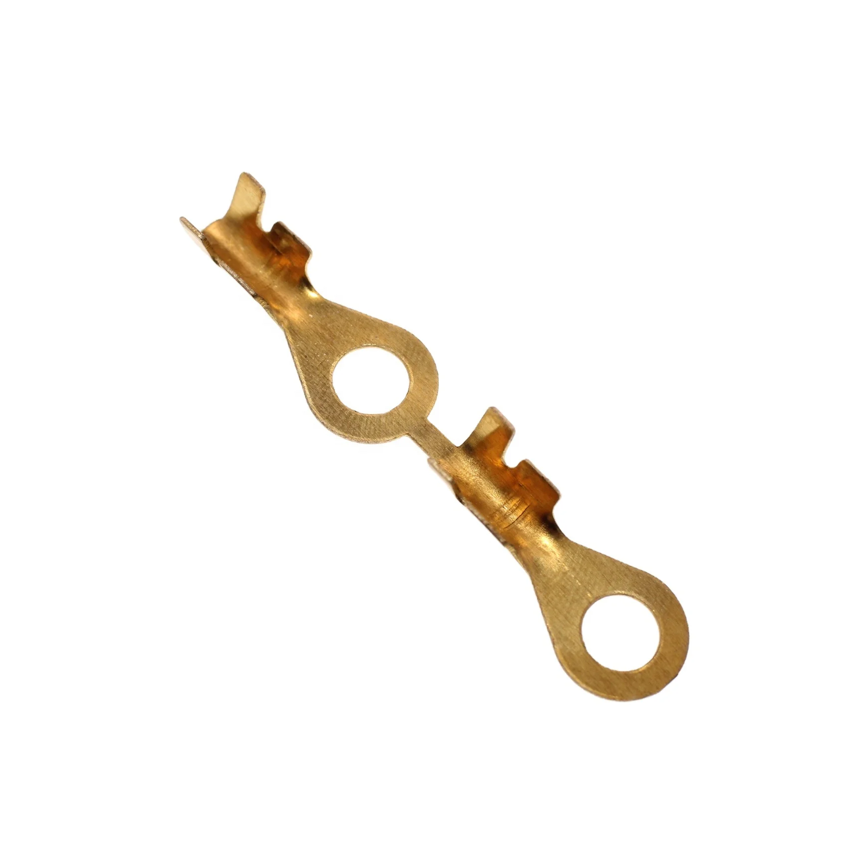 Factory Sales Round Earthing Circle Ground Screw Lugs Ring Battery Terminal  Car Brass Crimp Terminal