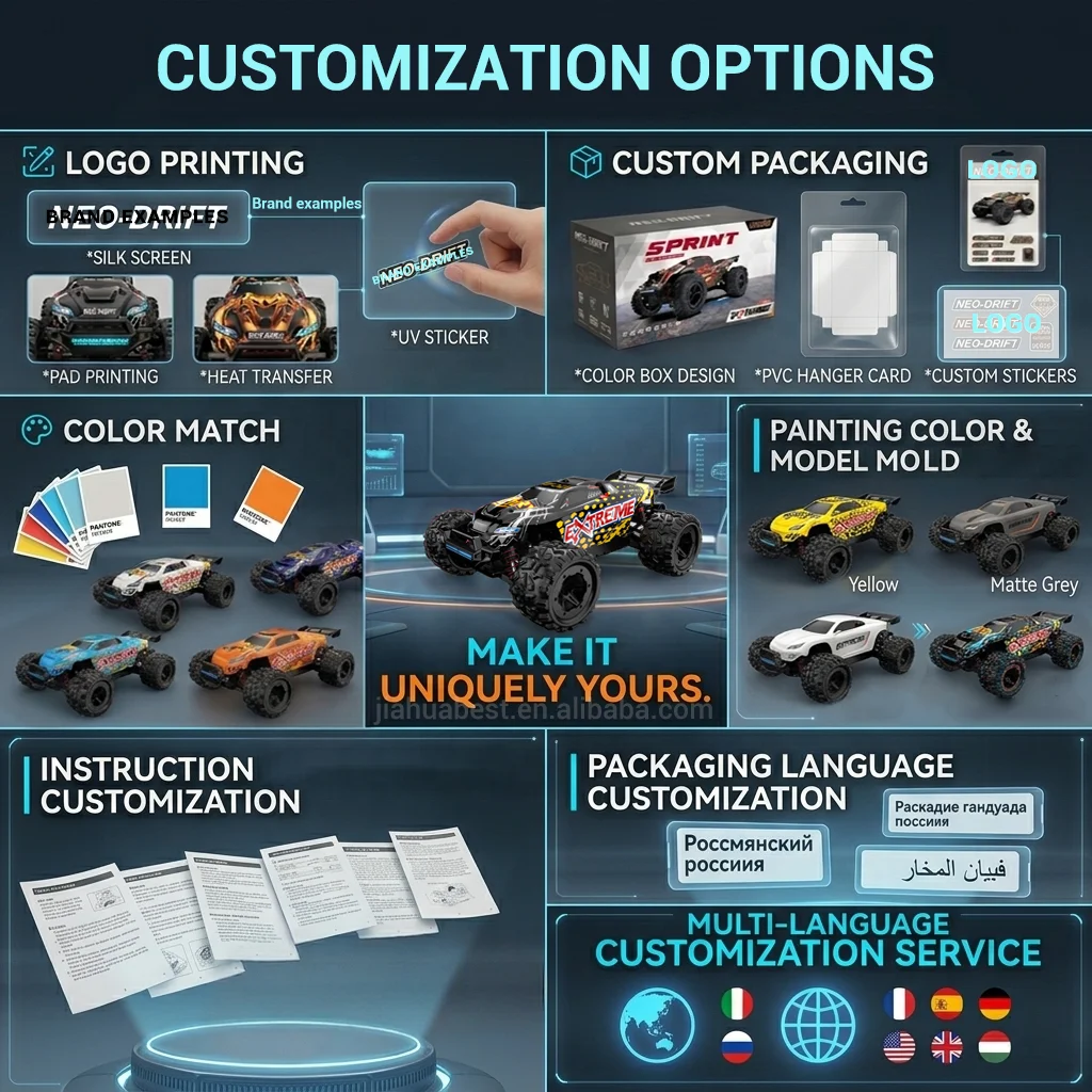 Hylukon – Camion RC 1/16 – 2.4 GHz – Compartiment Arrière – Fonction Pulvérisation D’eau – LED – Batterie Incluse
