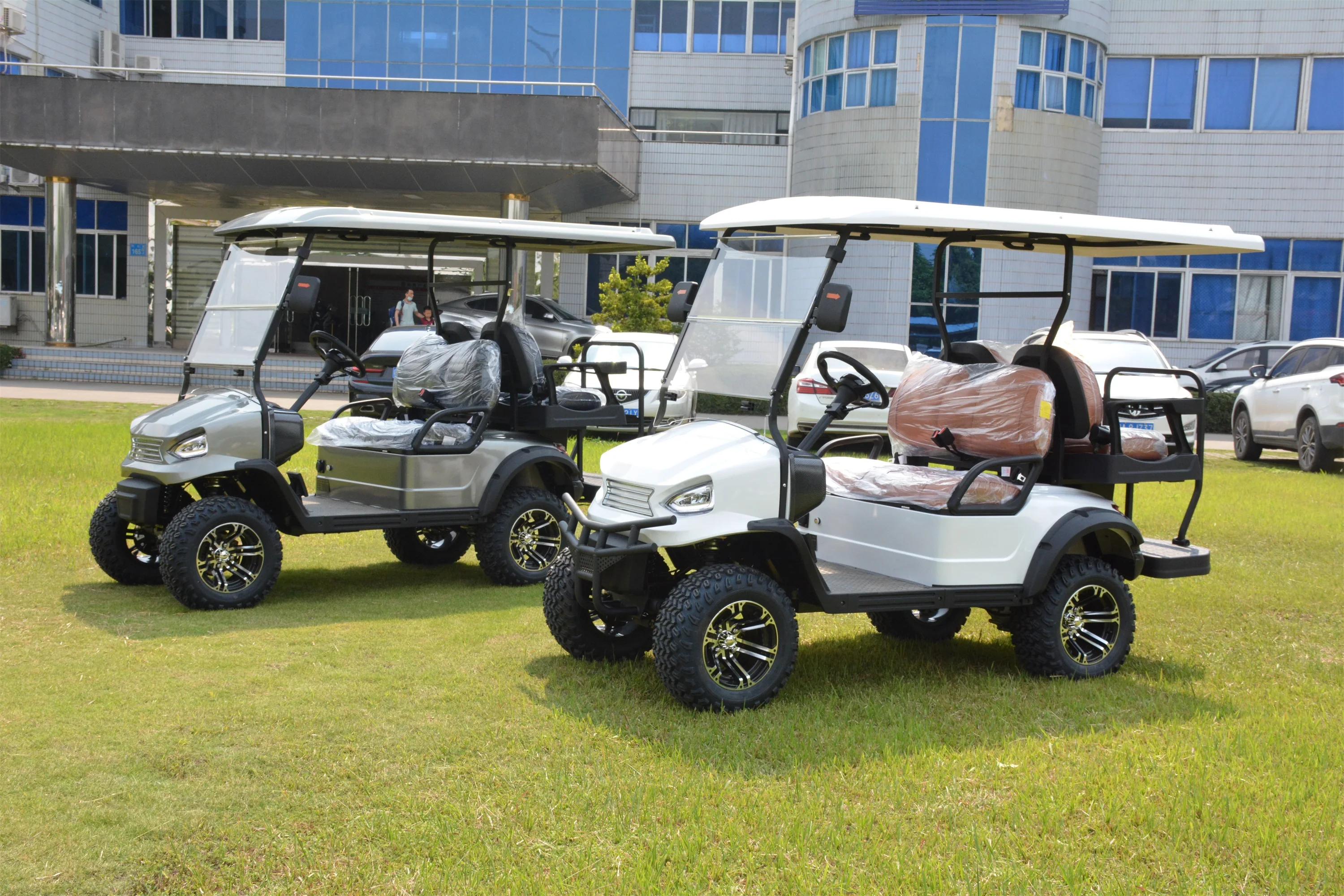 RARIRO 2+2 Electric Lifted Golf Cart Brand 2+2 seater electric smart car price