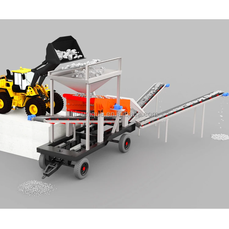 Factory Price Mining Mobile GZT and ZSW Vibrating Grizzly Screen Feeder