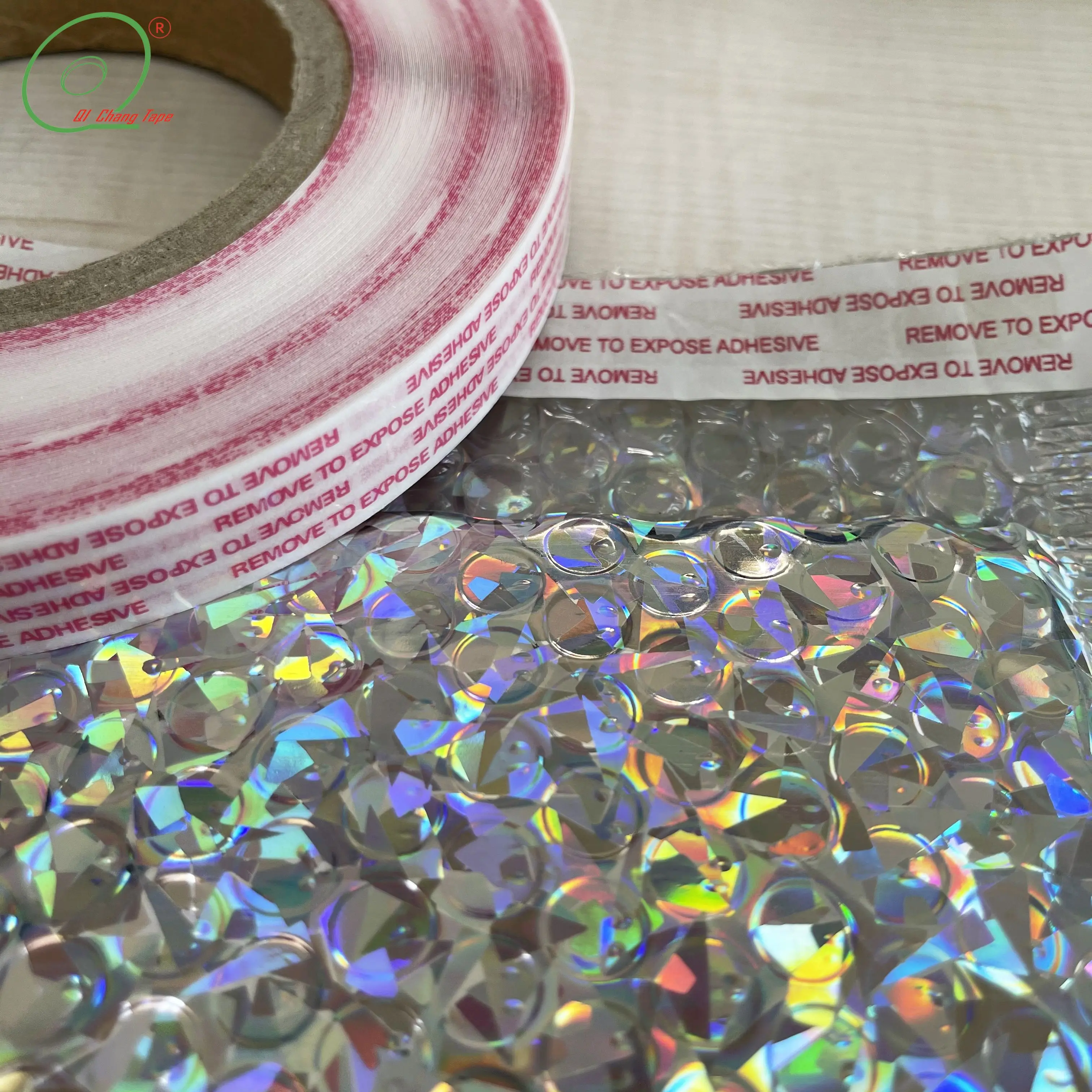 Bubble Bags Neck Strong Sealing Permanent Bag Sealing Tape with Glassine Paper Tape