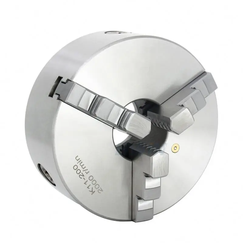TEBAK K11 80 160A 400 Series Three-jaw Self-centering Manual Lathe Chuck 4" 8" 250mm 3 Jaw Chuck for Lathe Machine