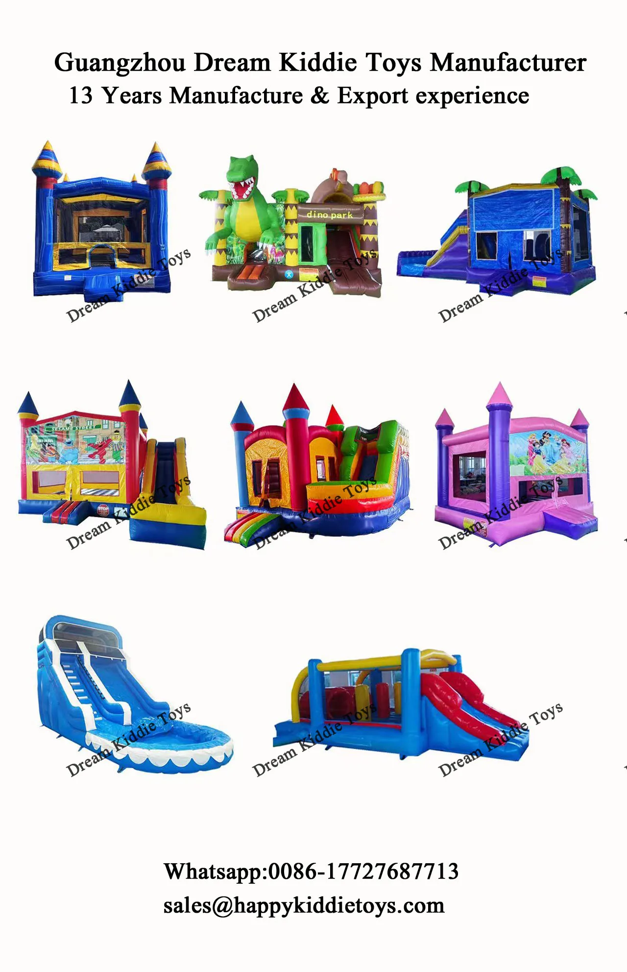 New Design Water Slide Backyard Inflatable Curve Commercial Water Slide