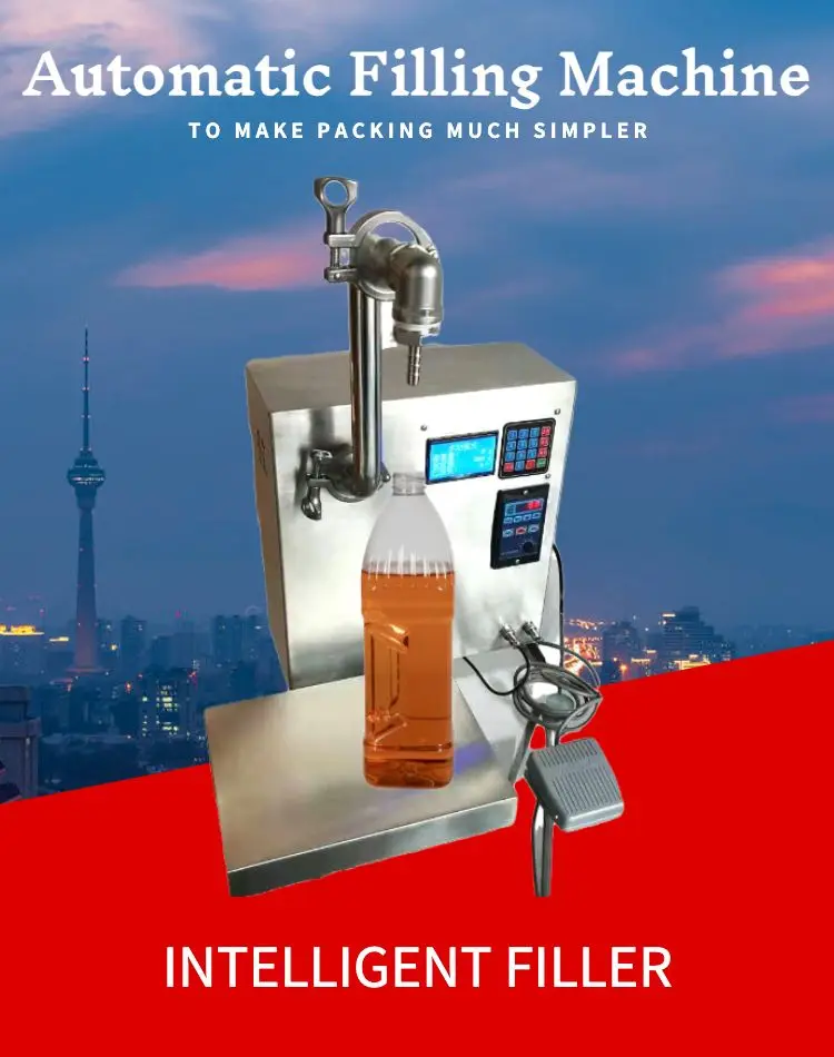 Automatic Packaging Device Auto Bottling Honey Paste Liquid Filling