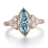 real solid 14Kgold lab diamond ring