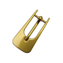 Carosung High Quality Metal Belt Buckle Manufacturer Custom Logo Zinc Alloy Antique Brass Plating Metal Women Pin Buckles