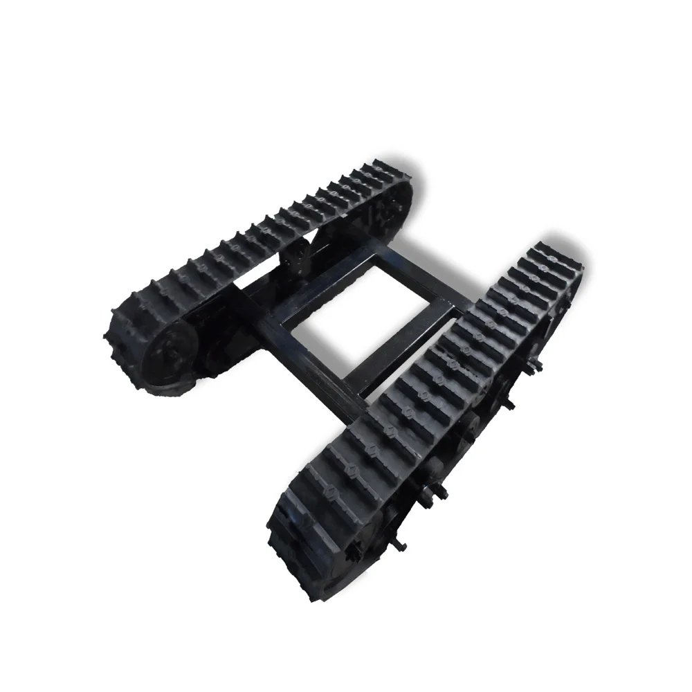 Customized Robotic Airplane Model Remote Control Motor Robot Chassis All Terrain Vehicles Rubber Construction Machinery Parts