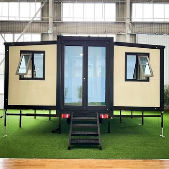 Ready Made Waterproof Prefab Foldable Container House With Light Steel Folding Prefabricated Portable Mobile Home