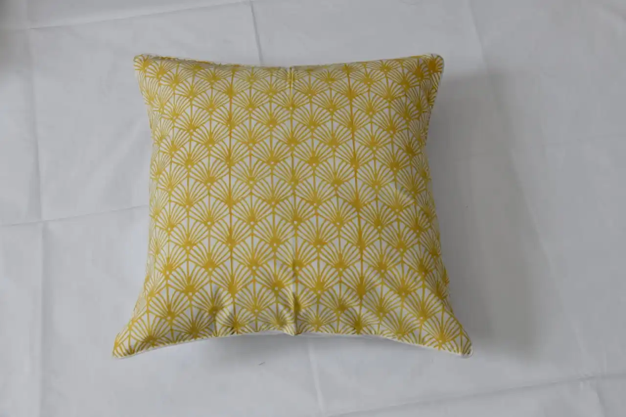 Hand Block Printed Cotton Cushion Covers.size 18*18 Inch Wholesale