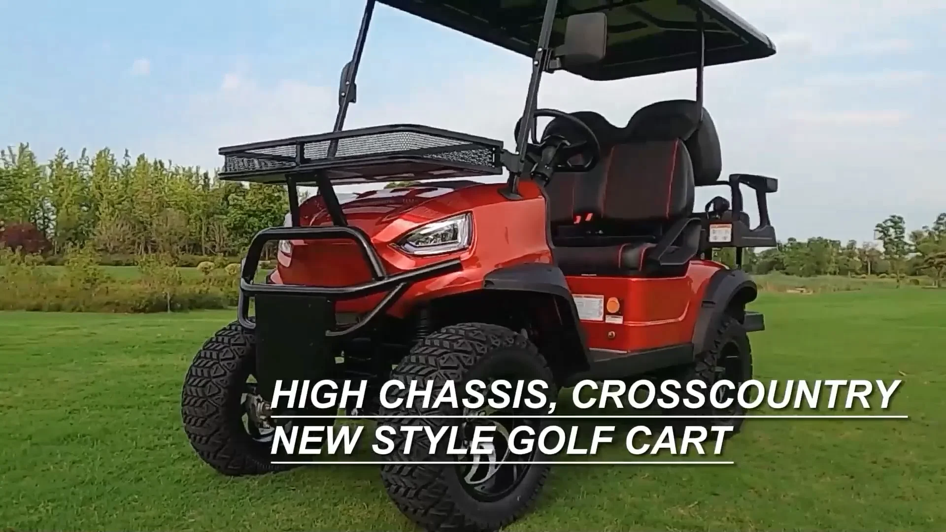 2025 50Km/h 150Ah 4x4 Sightseeing Bus Club Golf Car Chinese