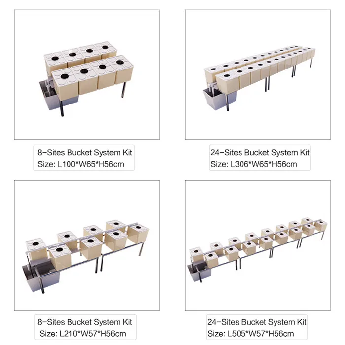 Dutch Bucket Plants Hydroponic Dutch Buckets With Lid And Net Pot 4