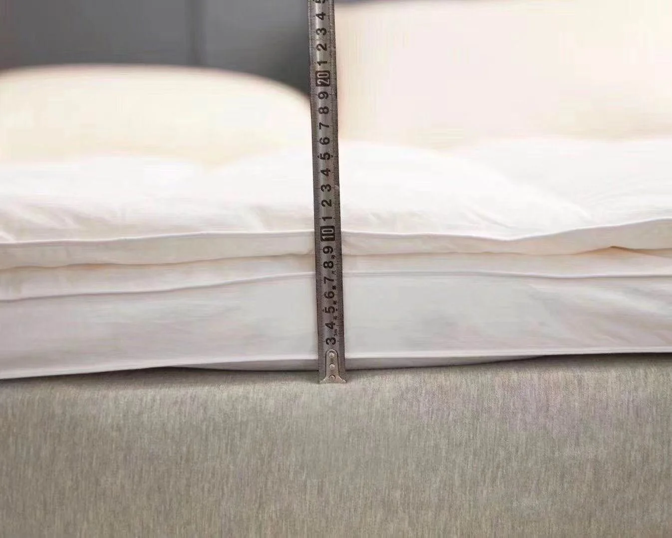 Wholesale Bed Mattress Topper Made In White Goose Duck Feather Down