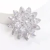 Plaqué argent + zircone blanche