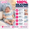 Blue White Plush Bear Outfit