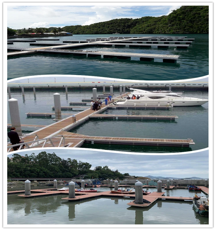 Floating Dock Jetty Marina Engineering Design Tourist Dock Cruise Ships Passenger Transportation Corridors Pontoon Yacht Wharf