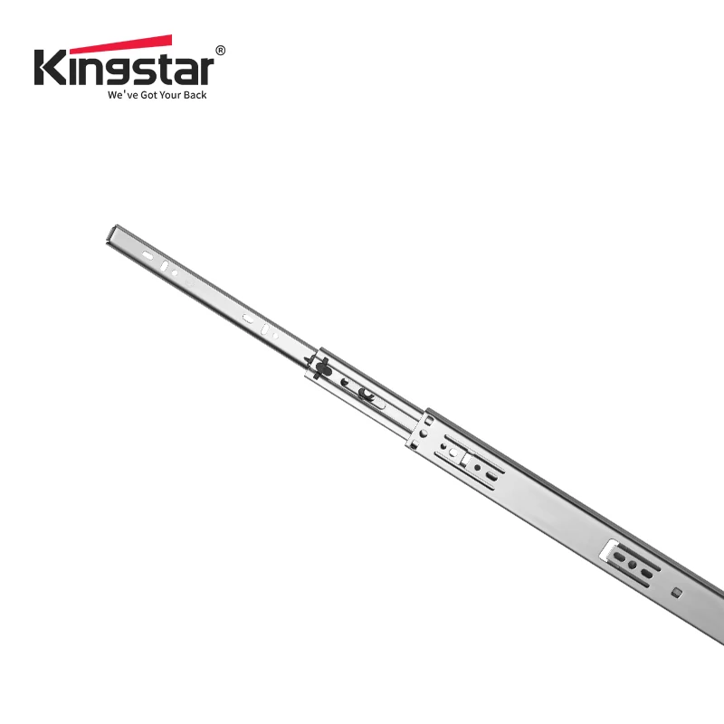 Factory Manufacturer Strong Carrying Capacity king Slide Soft Closing Soft Close Ball Bearing Kitchen Drawer Slides