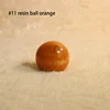 #11 resin ball orange