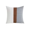 Striped brown patchwork