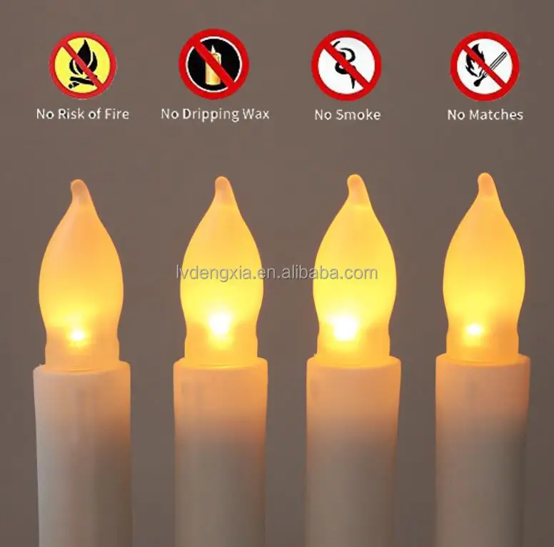 25 Bougies LED Chauffe-plat - Flamme Vacillante Réaliste, Lumière Jaune Chaud, Sans Flamme Pour Décorations Safe