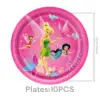 10 platos de 9 pulgadas