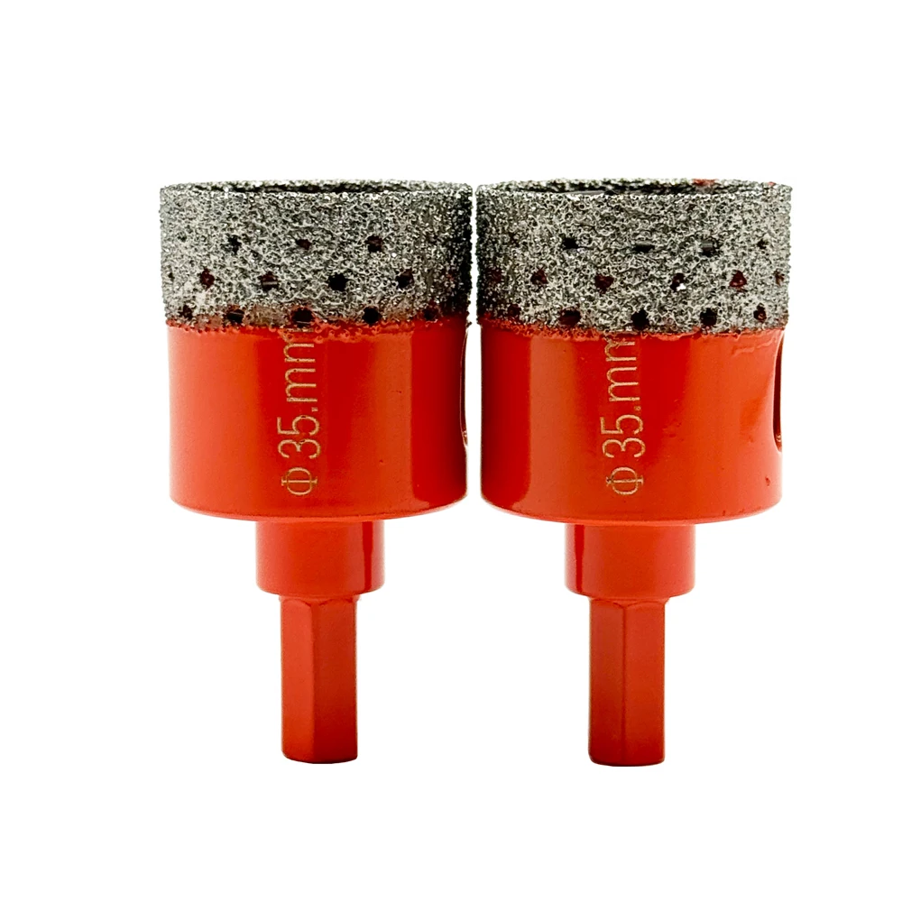 Hexagon Shank Porcelain Diamond Drill Core Bit with Spring factory