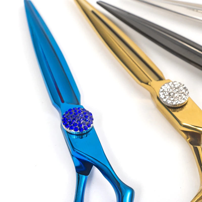 RK022 Professional Hair Stylist Scissors Good SUS420J2 Sharp Texturizing Shears for Haircutting for Barber Hair Extensions
