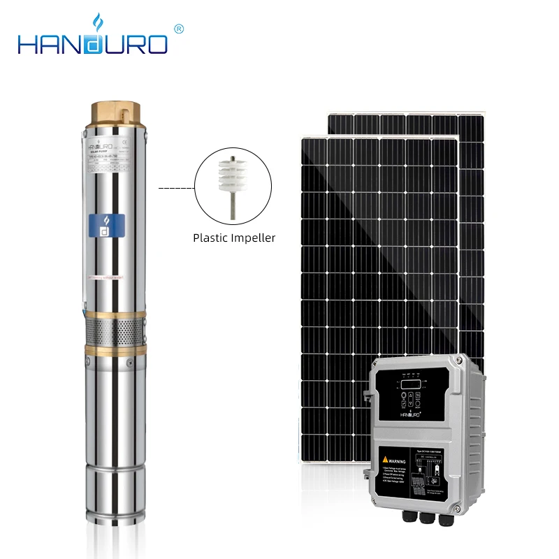 Water Pumping Machine Agriculture Pompe Solaire 110Volt DC Solar Pump Set Agriculture System Water DC Solar Pump