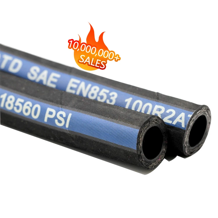 Stock Lots 4.1 Meters Connections Hydraulic Hose Mangueras Hidraulicas for Bucket Truck/radiator Sale for Turkey