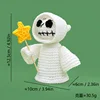 White-headed holding five-pointed star grim reaper