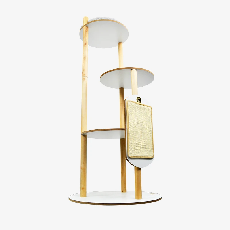 durable using various solid wood large cat climbing frame - buy